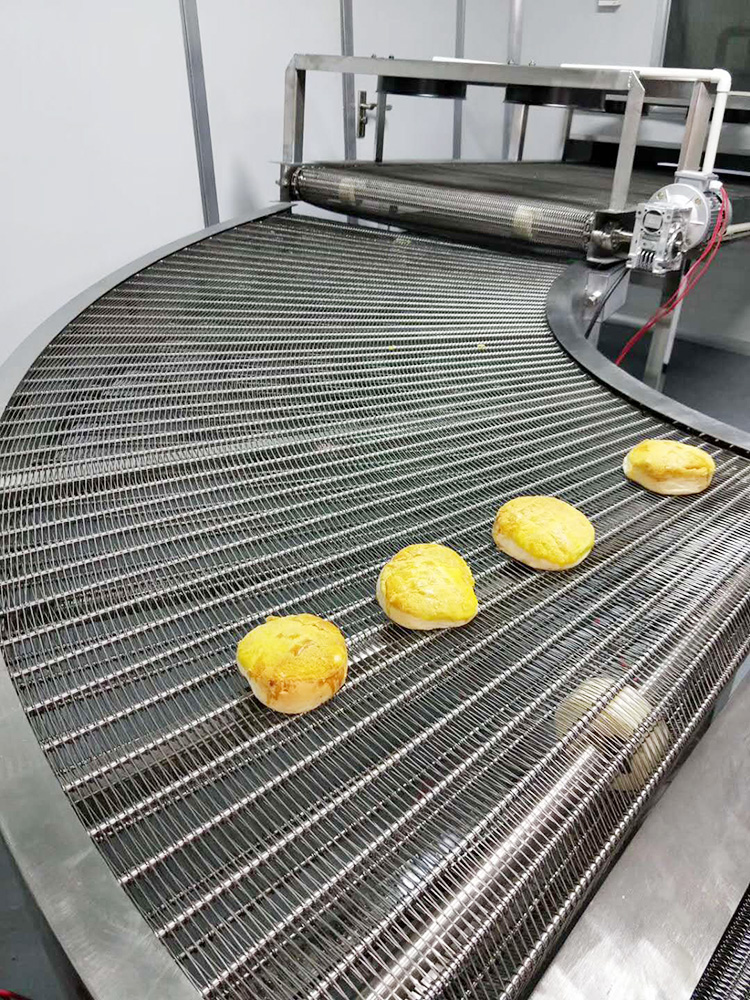 輸送機在食品生產線中的應用